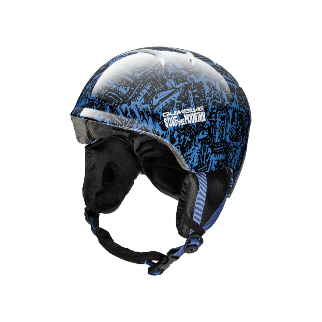 Quiksilver Slush Boy, casco snowboard Rock and Roll True Black, taglia L/XL, vista prodotto