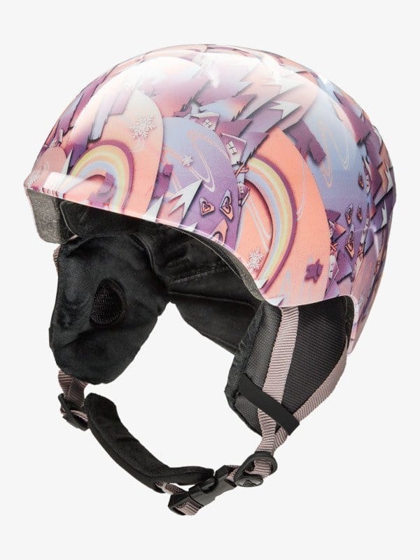 Roxy Slush Girl, casco snowboard Coral Chic Papercut, taglia S/M, vista prodotto