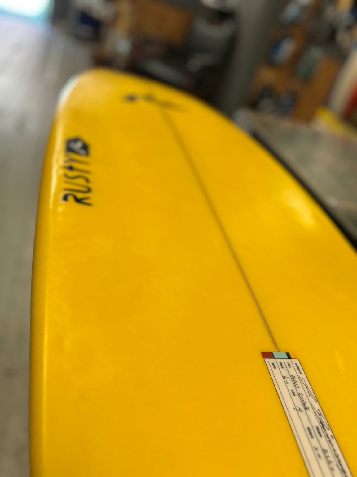 RUSTY - Ball Single  6'0" x 19" x 2.41" 31.4L Usata