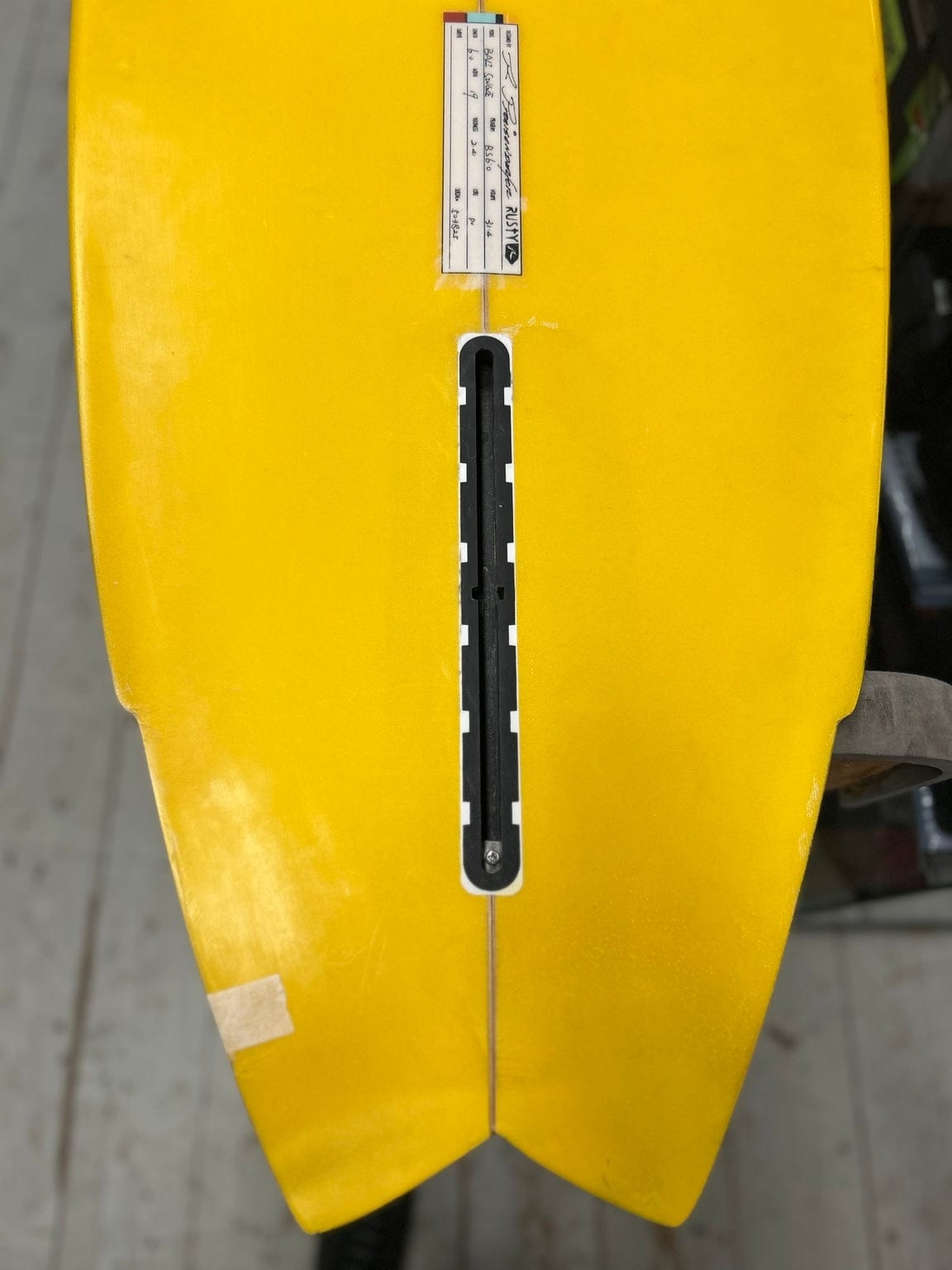 RUSTY - Ball Single  6'0" x 19" x 2.41" 31.4L Usata