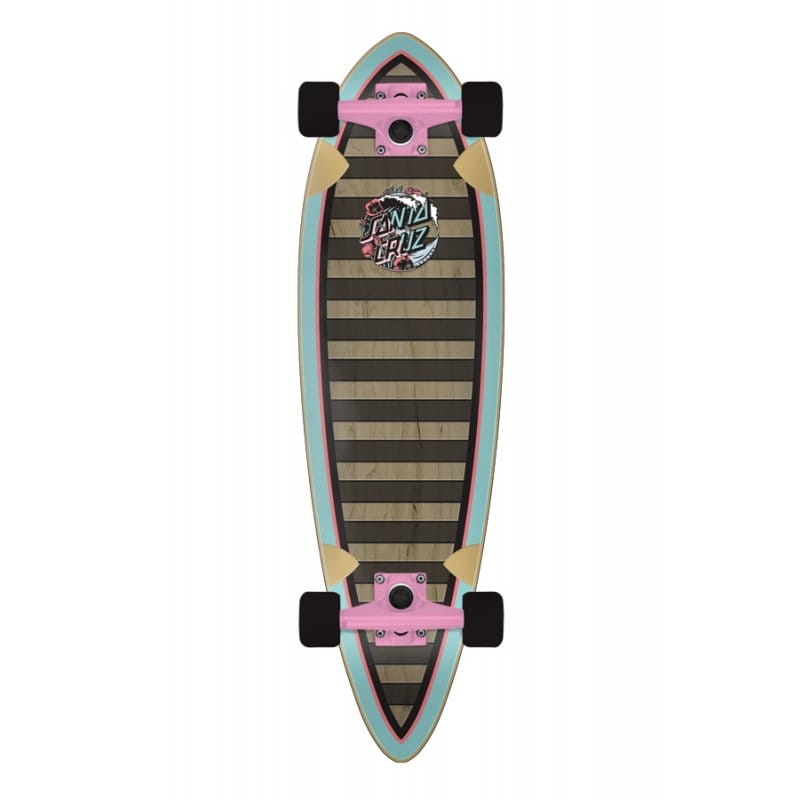 Santa Cruz Wave Dot Splice longboard completo 33 x 9.2 pollici