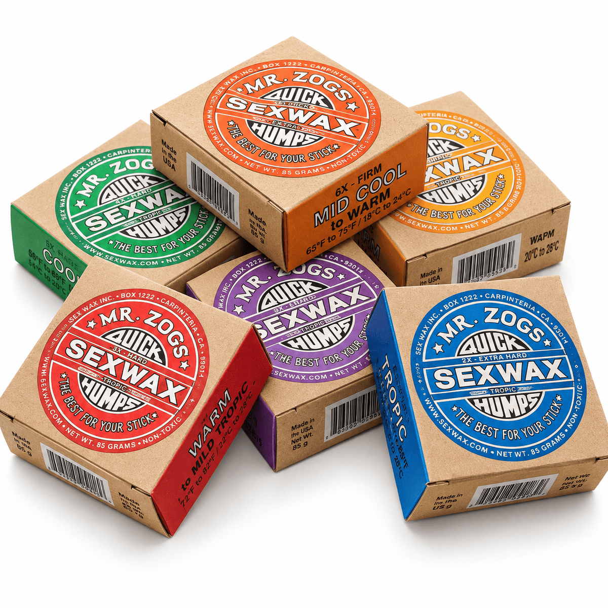 Sex Wax – Quick Humps | Paraffina Wax per Tavola da Surf