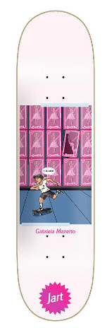 SKATE DOLL MAZETTO - 8.125"x31.60" HC Jart Deck