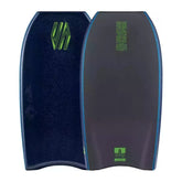 Bodyboard Sniper Pulse Lavernhe PE Flex Elite 36, fronte e retro blu