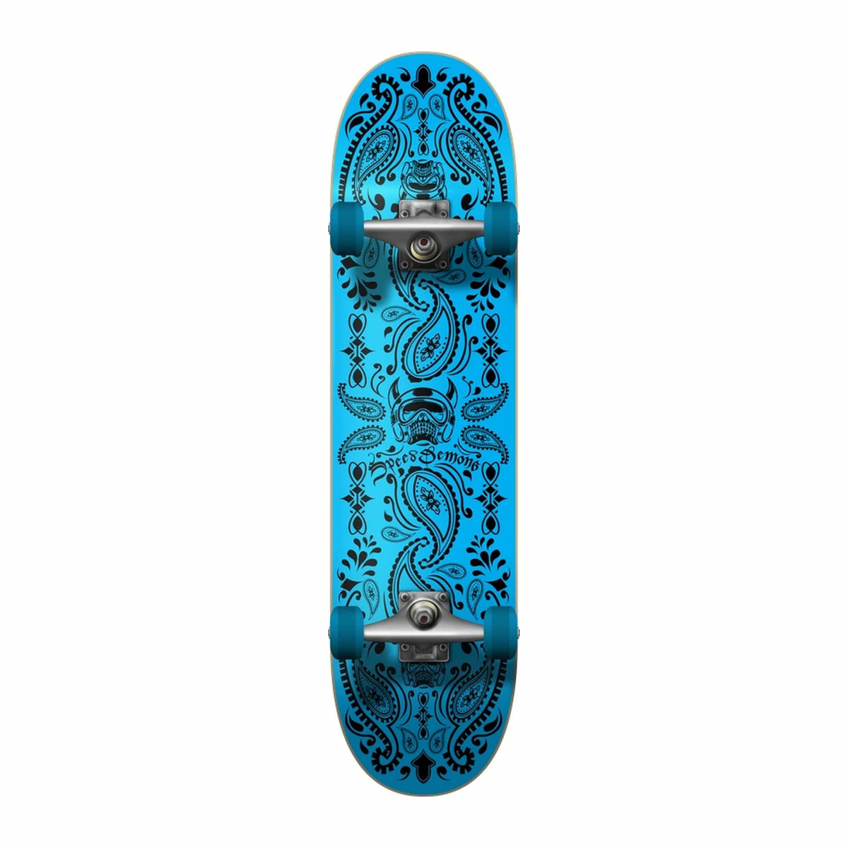 Speed Demons – Bandana 8.5″ – Skateboard Completo Blue/Black