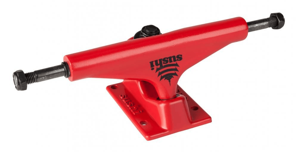 SUSHI - Pagoda 5.25 Skateboard Trucks - Red (Set 2)
