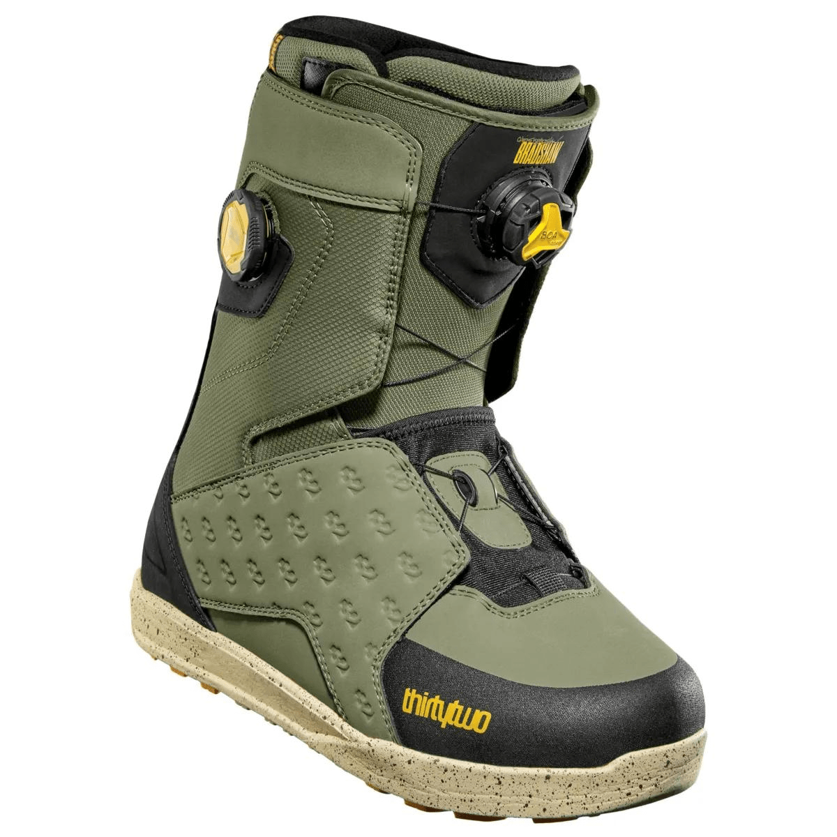 THIRTYTWO – Lashed Double BOA Bradshaw Olive/Black