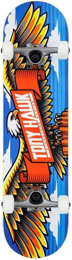 TONY HAWK - SS 180 Complete Skateboard 8.0" - Wingspan Blue