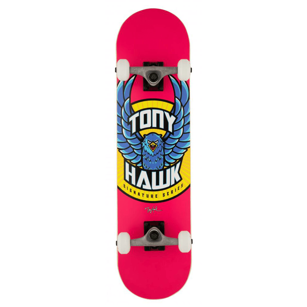 TONY HAWK - SS 180+ Eagle Logo Skate Completo - Pink 7.75"