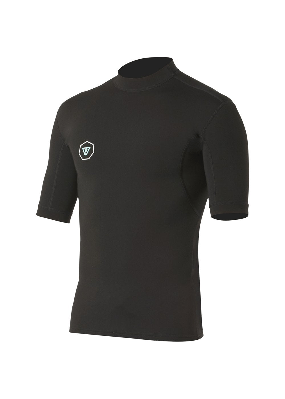 VISSLA - 7 Seas Short Sleeve Wetsuit Jacket - 1mm Black
