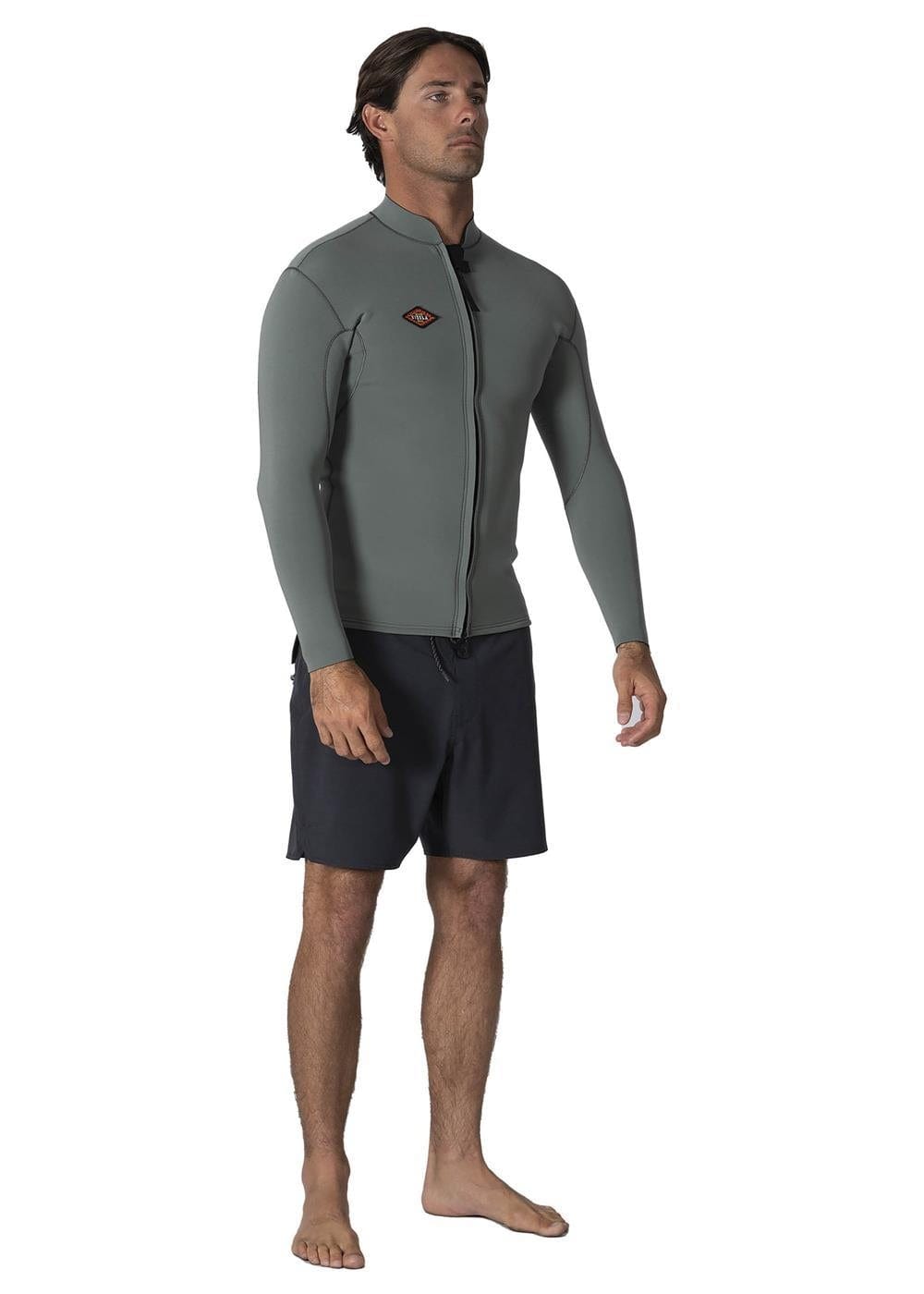 VISSLA - Solid Sets Front Zip Wetsuit Jacket - 2mm