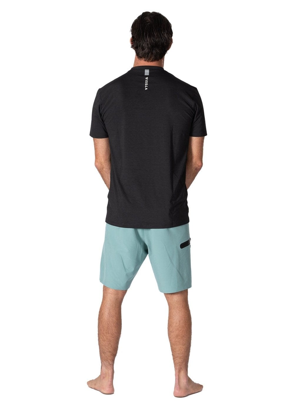 VISSLA - Twisted Eco Ss Sun Shirt Black