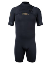 XCEL - Comp + 2/1.5mm Chest Zip Short Sleeve Springsuit