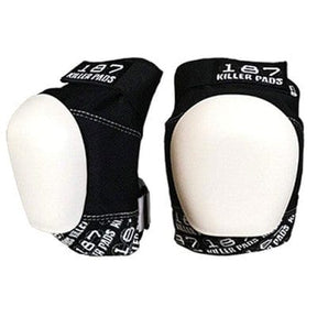 187 KILLER PADS - Pro Knee Knee Pads - Black / White