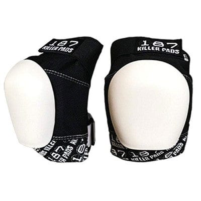 187 KILLER PADS - Pro Knee Knee Pads - Black / White