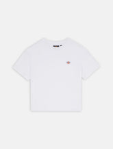 Dickies T-Shirt Donna Oakport A Maniche Corte White