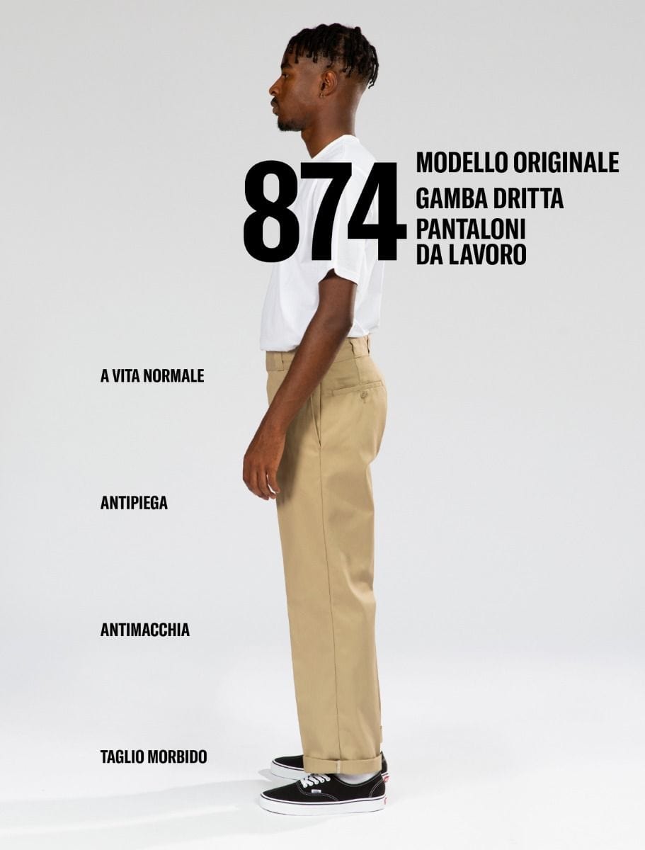 DICKIES - 874 Work Pant Rec Uomo - Khaki