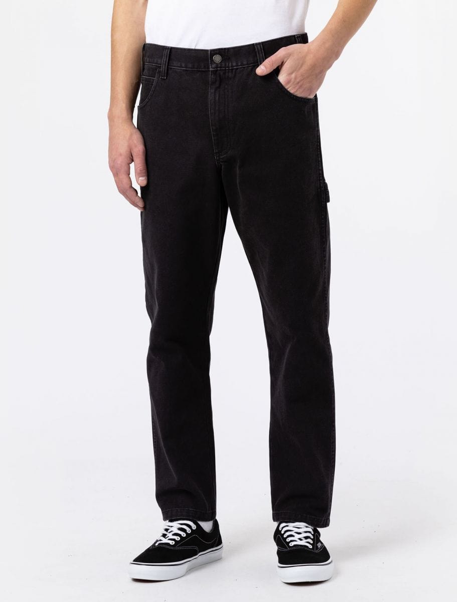 DICKIES - Duck Canvas Carpenter Pant Uomo - Black