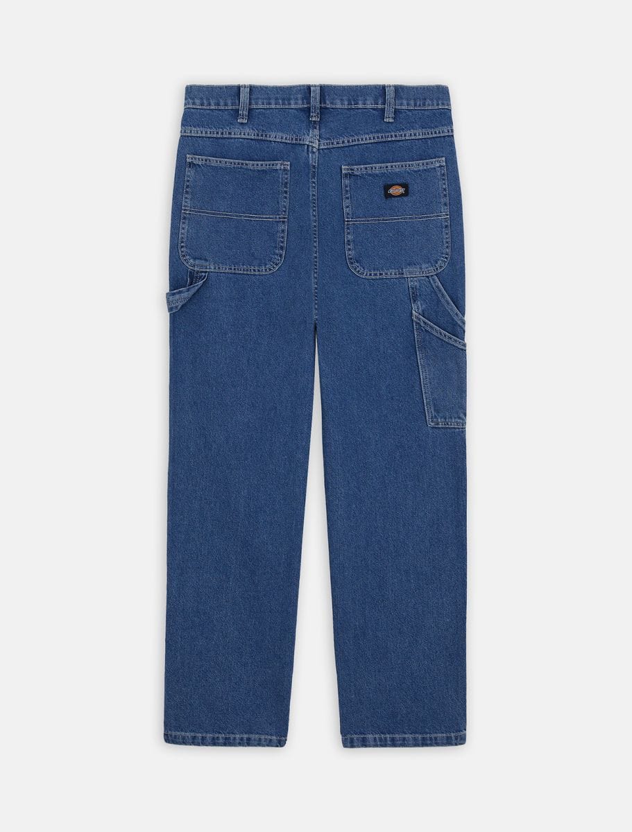 DICKIES - Garyville Denim Carpenter Pant Uomo - Classic Blue