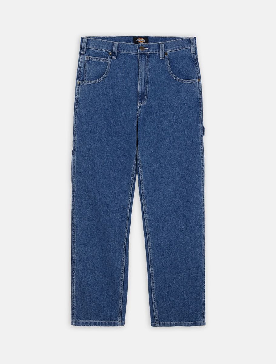 DICKIES - Garyville Denim Carpenter Pant Uomo - Classic Blue