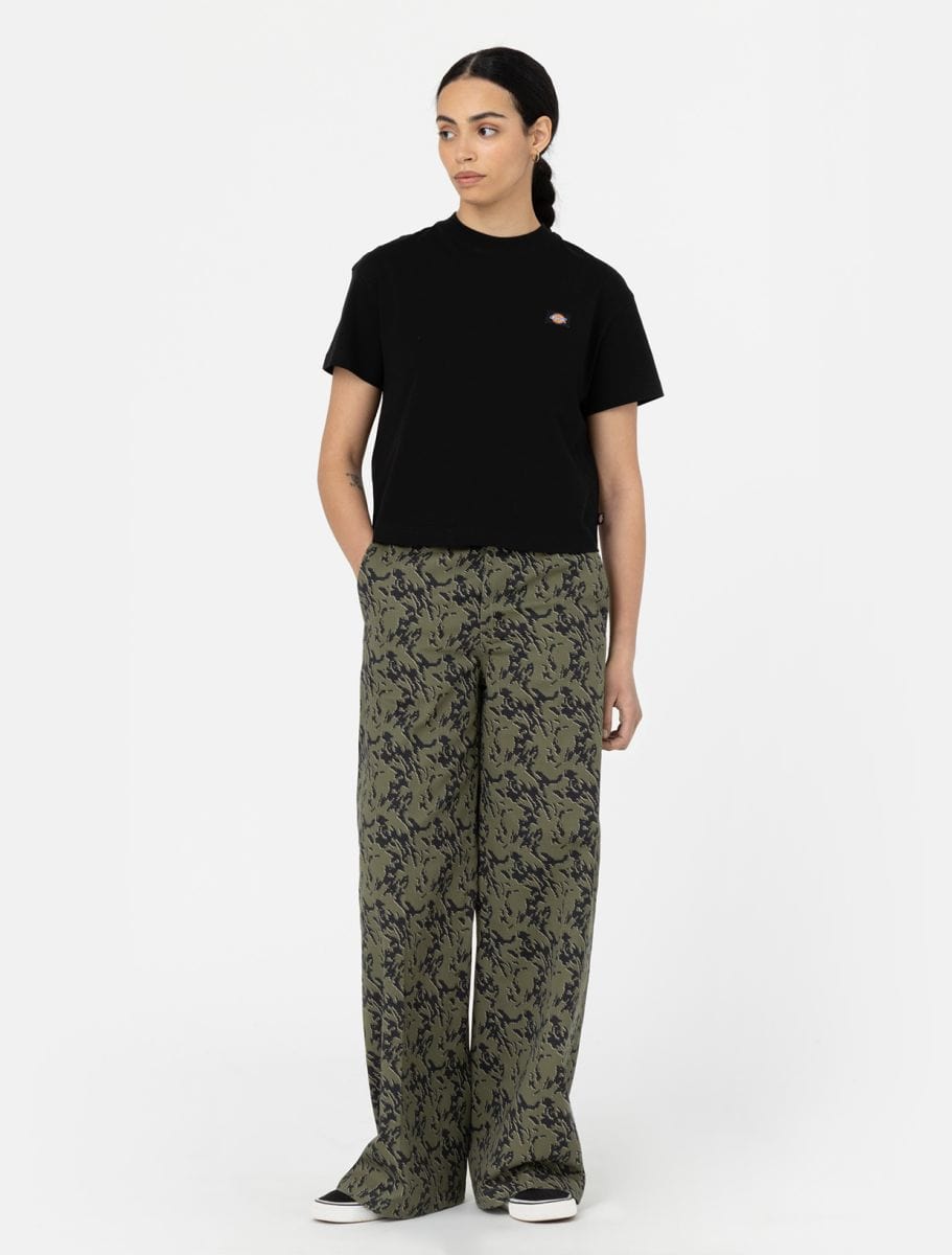 Dickies T-Shirt Donna Oakport A Maniche Corte