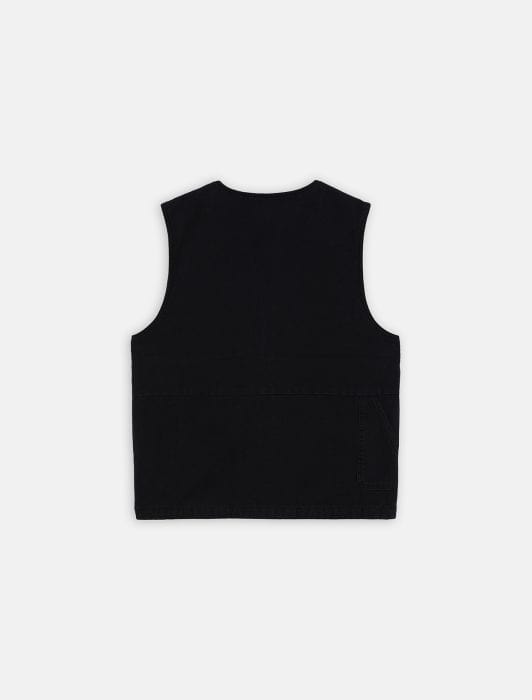 Gilet Dickies Duck Canvas Short In Tela Di Cotone Nero