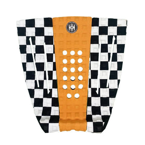 Koalition Grip Pad Surf Randy Checker Orange 3Pcs