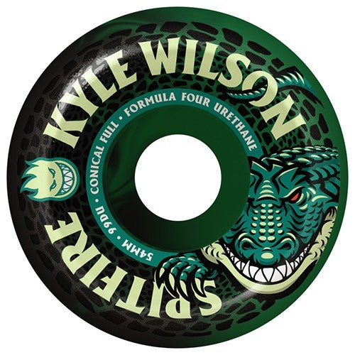 Ruote Skateboard Spitfire F4 99 Kyle Wilson Death Roll Conical Full 54mm