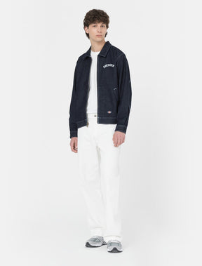 DICKIES - Skateboarding Wingville Loose Denim Pant Uomo - Ecru