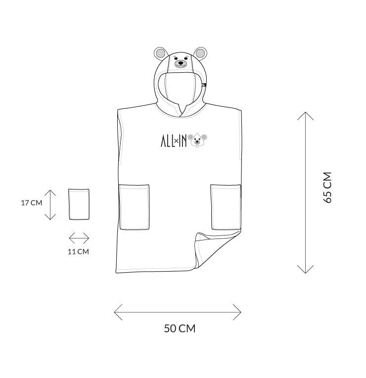 Poncho – Child (3-6 Years) – Baby